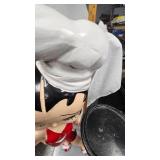 36" Tall Betty Boop Diner Statue-Indoor/Outdoor-Aluminum