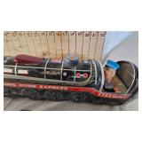 Vintage Trains and Bulldozer, Untested,