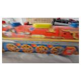 Vintage Trains and Bulldozer, Untested,