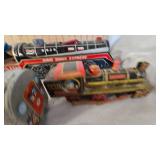 Vintage Trains and Bulldozer, Untested,