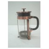 Copper-Finish French Press Coffee Maker