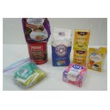 Opened & Unopened Food Items