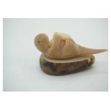 Hand-Carved Figurine (nut?)