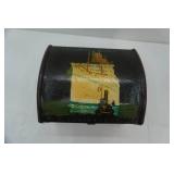 Vintage-Style Decorative Wooden Treasure Chest