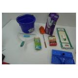 Mop Bucket, Swiffer Multi-Surface Refill Pads, Mop Heads, Dust Pan