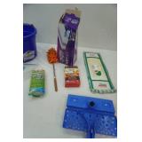 Mop Bucket, Swiffer Multi-Surface Refill Pads, Mop Heads, Dust Pan