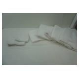 White Bath Towels, Hand Towels, Wash Rags