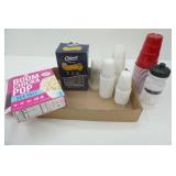 Red Solo Cups, Clear Cups, Chinet Cutlery, Popcorn, Water Bottle