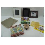 500pc Puzzle, Patchwork Game for 2 Players, Coasters & Stand, Picture Frames