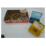 Live Rounds. Variety of Brass Shells & a Few Shotgun Shells