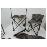 Camo Folding Chairs. Collapsible Hunting Chairs