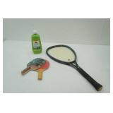 Tennis Racket, Ping Pong Paddles, Clean Burn Bite fighter