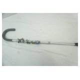 Bejeweled adjustable cane