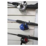 Zebco rod and Reel comb.(3)