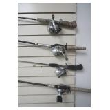 Rod and Reel Combo, Abu Garcia, Shimano, 4 count