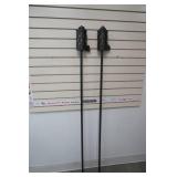 Metal Tiki Torches 2ct. Refillable