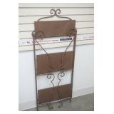 Three-Tiered Wrought Iron Mosaic Baker