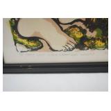 Carter Holman Paintings. "Fall of Falls" 71/100 & "The Great Shock (when wheat was wheat)" 7/75