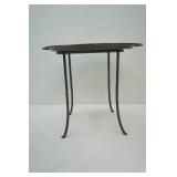 Metal Table/ Metal Plant Stand and Metal Serving Tray