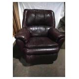 Leather Recliner, Swivel Rocker Recliner