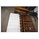 Wooden Futon with Mattress