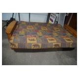 Wooden Futon with Mattress