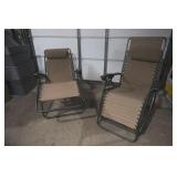 2 Lounge Chairs. Infinity Chairs