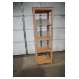 Wooden Shelf 19"x 15"x 59" tall