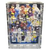 Custom Marvel Backdrop LEGO Minifigures 12 Slot Display Case