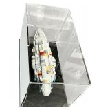 LEGO Star Wars Home One Starcruiser in a Custom Display Stand with a Nameplate | Year: 2025