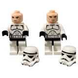 LEGO Star Wars Imperial Stormtrooper MINIFIGURE - Qty 2