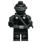 Custom Printed Big Kid Brix Snake Eyes G.I. Joe MINIFIGURE