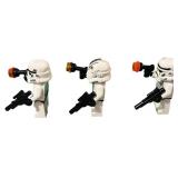 LEGO Star Wars Stormtrooper MINIFIGURE with Weapons and Blasters - Qty 3