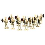 Lego Star Wars Battle Droids MINIFIGURE Army with Weapons - Qty 12