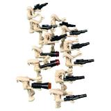 Lego Star Wars Battle Droids MINIFIGURE Army with Weapons - Qty 12