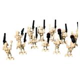 Lego Star Wars Battle Droids MINIFIGURE Army with Weapons - Qty 12