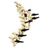 LEGO Star Wars Battle Droid MINIFIGURE Army Pack - Color Tan - Qty 12 (with weapons 8)