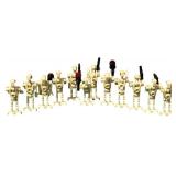 LEGO Star Wars Battle Droid MINIFIGURE Army Pack - Color Tan - Qty 12 (with weapons 8)