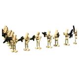 LEGO Star Wars B1 Battle Droid MINIFIGURE with Weapons - Qty 12 | Year: 1999