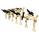 LEGO Star Wars B1 Battle Droid MINIFIGURE with Weapons - Qty 12 | Year: 1999