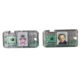 CommTech Chips - Qty 2 | Star Wars Episode I: The Phantom Menace by Hasbro Anakin Skywalker | Senator Palpatine Year:1999