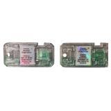 CommTech Chips - Qty 2 | Star Wars Episode I: The Phantom Menace by Hasbro Anakin Skywalker | Senator Palpatine Year:1999