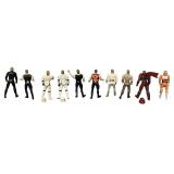 Vintage Star Wars Action Figures: Luke Skywalker | Han Solo - Qty 10