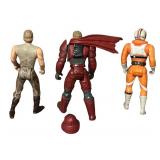 Vintage Star Wars Action Figures: Luke Skywalker | Han Solo - Qty 10
