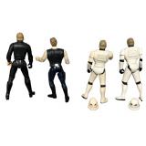 Vintage Star Wars Action Figures: Luke Skywalker | Han Solo - Qty 10