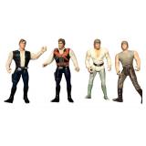Vintage Star Wars Action Figures: Luke Skywalker | Han Solo - Qty 10