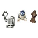 Star Wars Action Figures - Qty 12 - R2-D2 | Jawa | Battle Droid (Naked C-3PO) | Battle Droid (Naked C-3PO) | Star Wars Basic Figure 2-Pack Han Solo (Mimban) & Chewbacca (Mimban) | C-3PO |  Action Figu
