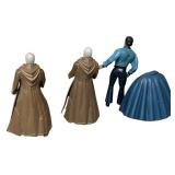 Vintage Star Wars Action Figures - Mace Windu | Jedi | Obi-Wan Kenobi | Princess Leia Organa | Power of the Force Lando Calrissian - Qty 7
