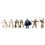 Vintage Star Wars Action Figures - Mace Windu | Jedi | Obi-Wan Kenobi | Princess Leia Organa | Power of the Force Lando Calrissian - Qty 7