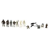 Star Wars Action Figures - Qty 12 - R2-D2 | Jawa | Battle Droid (Naked C-3PO) | Battle Droid (Naked C-3PO) | Star Wars Basic Figure 2-Pack Han Solo (Mimban) & Chewbacca (Mimban) | C-3PO |  Action Figu